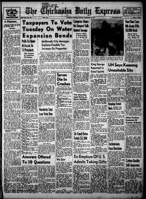 The Chickasha Daily Express (Chickasha, Okla.), Vol. 59, No. 170, Ed. 1 Monday, September 24, 1951