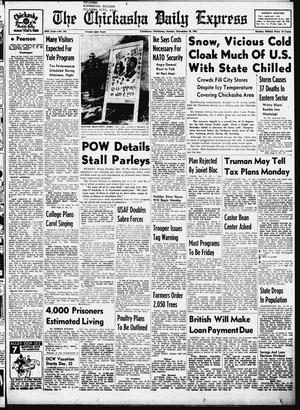 The Chickasha Daily Express (Chickasha, Okla.), Vol. 58, No. 241, Ed. 1 Sunday, December 16, 1951