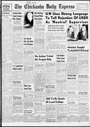 The Chickasha Daily Express (Chickasha, Okla.), Vol. 58, No. 306, Ed. 1 Friday, February 29, 1952