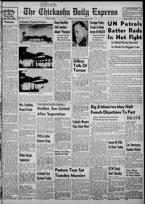 The Chickasha Daily Express (Chickasha, Okla.), Vol. 59, No. 66, Ed. 1 Sunday, May 25, 1952