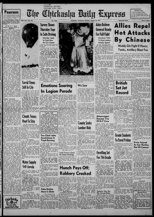 The Chickasha Daily Express (Chickasha, Okla.), Vol. 59, No. 146, Ed. 1 Tuesday, August 26, 1952