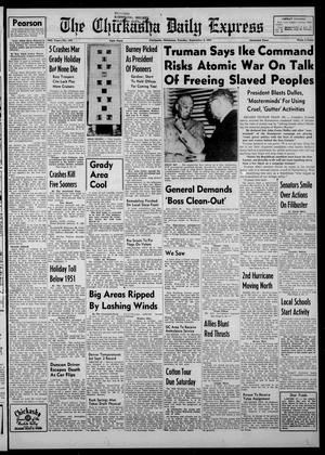 The Chickasha Daily Express (Chickasha, Okla.), Vol. 59, No. 152, Ed. 1 Tuesday, September 2, 1952