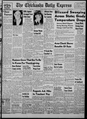 The Chickasha Daily Express (Chickasha, Okla.), Vol. 55, No. 224, Ed. 1 Tuesday, November 25, 1952