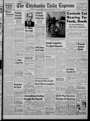 The Chickasha Daily Express (Chickasha, Okla.), Vol. 60, No. 291, Ed. 1 Thursday, February 12, 1953