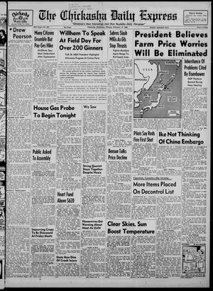 The Chickasha Daily Express (Chickasha, Okla.), Vol. 60, No. 295, Ed. 1 Tuesday, February 17, 1953