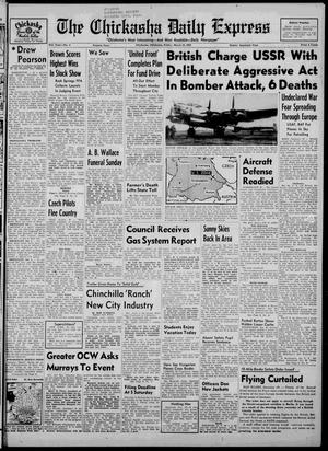 The Chickasha Daily Express (Chickasha, Okla.), Vol. 61, No. 4, Ed. 1 Friday, March 13, 1953