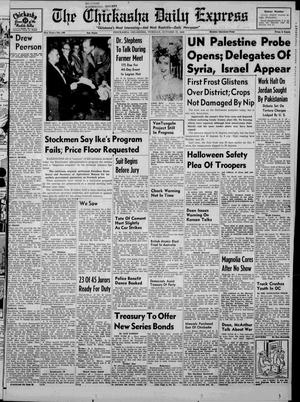 The Chickasha Daily Express (Chickasha, Okla.), Vol. 61, No. 199, Ed. 1 Tuesday, October 27, 1953
