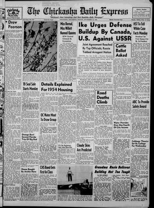 The Chickasha Daily Express (Chickasha, Okla.), Vol. 61, No. 215, Ed. 1 Sunday, November 15, 1953