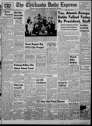 The Chickasha Daily Express (Chickasha, Okla.), Vol. 61, No. 244, Ed. 1 Friday, December 18, 1953