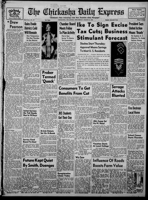 The Chickasha Daily Express (Chickasha, Okla.), Vol. 62, No. 18, Ed. 1 Wednesday, March 31, 1954