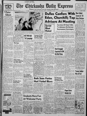 The Chickasha Daily Express (Chickasha, Okla.), Vol. 62, No. 164, Ed. 1 Friday, September 17, 1954