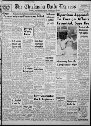 The Chickasha Daily Express (Chickasha, Okla.), Vol. 62, No. 216, Ed. 1 Wednesday, November 17, 1954