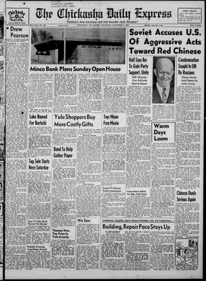 The Chickasha Daily Express (Chickasha, Okla.), Vol. 62, No. 235, Ed. 1 Thursday, December 9, 1954