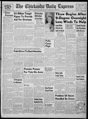The Chickasha Daily Express (Chickasha, Okla.), Vol. 62, No. 253, Ed. 1 Thursday, December 30, 1954