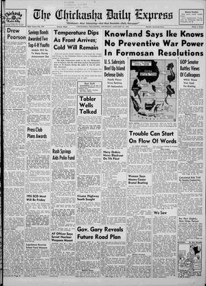 The Chickasha Daily Express (Chickasha, Okla.), Vol. 62, No. 276, Ed. 1 Thursday, January 27, 1955