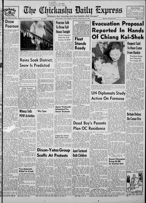 The Chickasha Daily Express (Chickasha, Okla.), Vol. 62, No. 283, Ed. 1 Friday, February 4, 1955