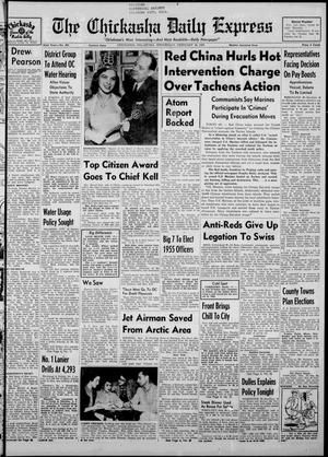 The Chickasha Daily Express (Chickasha, Okla.), Vol. 62, No. 293, Ed. 1 Wednesday, February 16, 1955