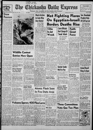 The Chickasha Daily Express (Chickasha, Okla.), Vol. 62, No. 304, Ed. 1 Tuesday, March 1, 1955