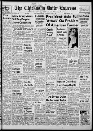 The Chickasha Daily Express (Chickasha, Okla.), Vol. 63, No. 40, Ed. 1 Wednesday, April 27, 1955