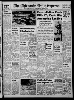 The Chickasha Daily Express (Chickasha, Okla.), Vol. 63, No. 242, Ed. 1 Wednesday, December 21, 1955