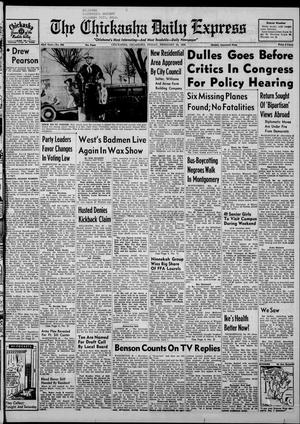 The Chickasha Daily Express (Chickasha, Okla.), Vol. 63, No. 298, Ed. 1 Friday, February 24, 1956