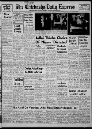 The Chickasha Daily Express (Chickasha, Okla.), Vol. 64, No. 142, Ed. 1 Sunday, August 26, 1956