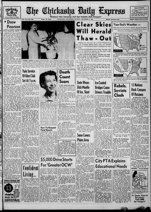 The Chickasha Daily Express (Chickasha, Okla.), Vol. 64, No. 232, Ed. 1 Sunday, December 9, 1956