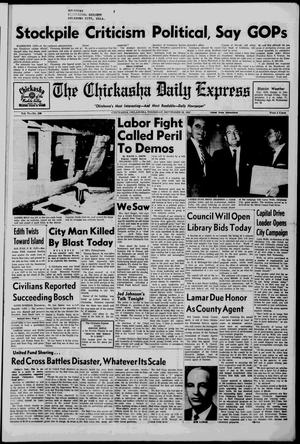 The Chickasha Daily Express (Chickasha, Okla.), Vol. 71, No. 196, Ed. 1 Thursday, September 26, 1963