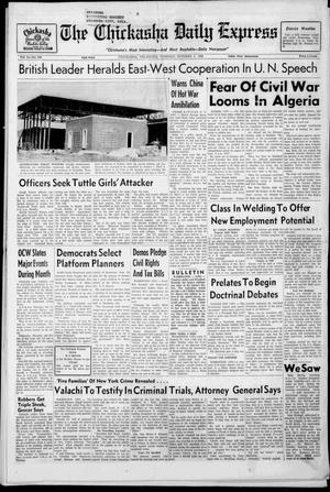 The Chickasha Daily Express (Chickasha, Okla.), Vol. 71, No. 200, Ed. 1 Tuesday, October 1, 1963