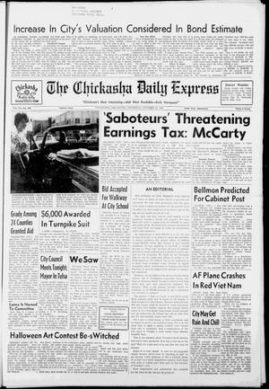 The Chickasha Daily Express (Chickasha, Okla.), Vol. 71, No. 220, Ed. 1 Thursday, October 24, 1963