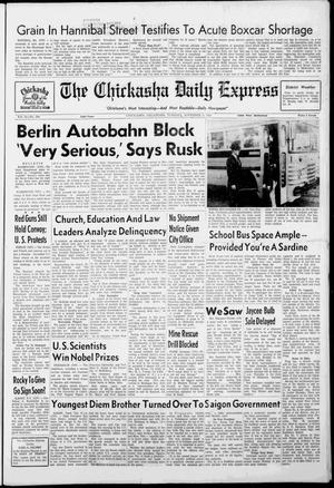 The Chickasha Daily Express (Chickasha, Okla.), Vol. 71, No. 230, Ed. 1 Tuesday, November 5, 1963