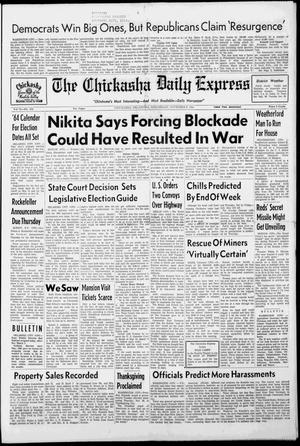 The Chickasha Daily Express (Chickasha, Okla.), Vol. 71, No. 231, Ed. 1 Wednesday, November 6, 1963