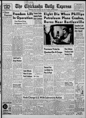 The Chickasha Daily Express (Chickasha, Okla.), Vol. 64, No. 235, Ed. 1 Wednesday, December 12, 1956
