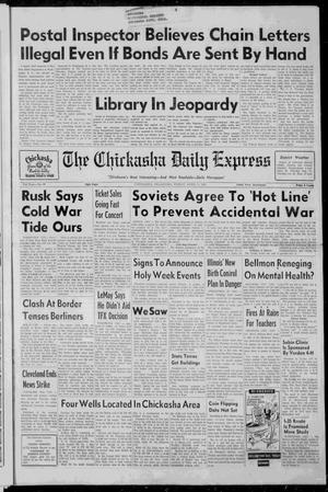 The Chickasha Daily Express (Chickasha, Okla.), Vol. 71, No. 47, Ed. 1 Friday, April 5, 1963