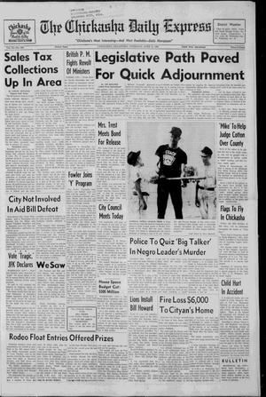 The Chickasha Daily Express (Chickasha, Okla.), Vol. 71, No. 106, Ed. 1 Thursday, June 13, 1963
