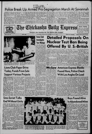 The Chickasha Daily Express (Chickasha, Okla.), Vol. 71, No. 133, Ed. 1 Sunday, July 14, 1963