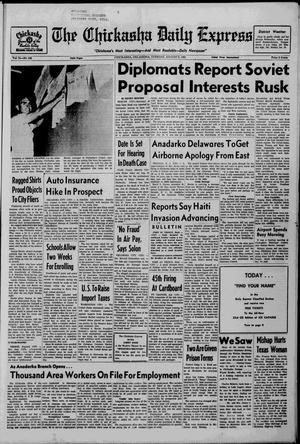 The Chickasha Daily Express (Chickasha, Okla.), Vol. 71, No. 153, Ed. 1 Tuesday, August 6, 1963