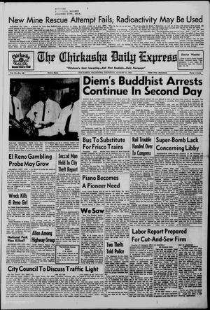 The Chickasha Daily Express (Chickasha, Okla.), Vol. 71, No. 167, Ed. 1 Thursday, August 22, 1963