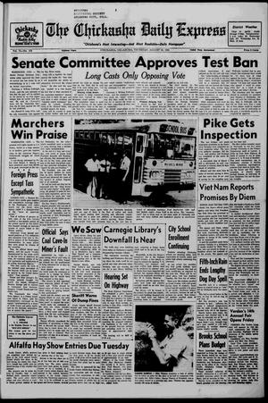 The Chickasha Daily Express (Chickasha, Okla.), Vol. 71, No. 173, Ed. 1 Thursday, August 29, 1963