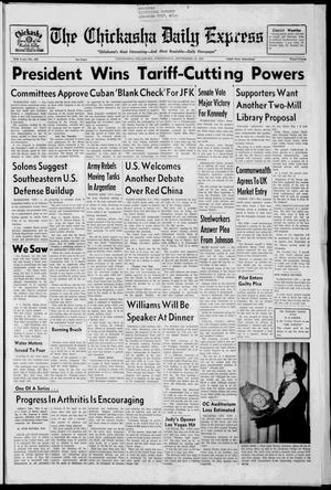 The Chickasha Daily Express (Chickasha, Okla.), Vol. 70, No. 193, Ed. 1 Wednesday, September 19, 1962