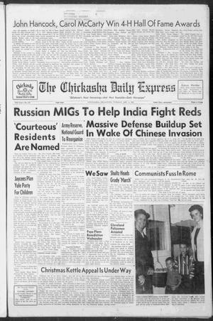The Chickasha Daily Express (Chickasha, Okla.), Vol. 79, No. 255, Ed. 1 Tuesday, December 4, 1962