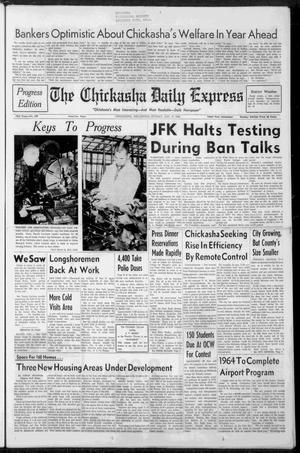 The Chickasha Daily Express (Chickasha, Okla.), Vol. 70, No. 300, Ed. 1 Sunday, January 27, 1963