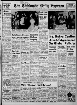 The Chickasha Daily Express (Chickasha, Okla.), Vol. 64, No. 242, Ed. 1 Thursday, December 20, 1956