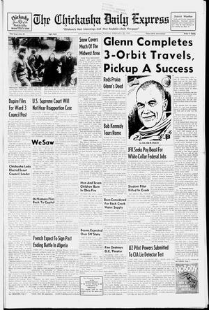The Chickasha Daily Express (Chickasha, Okla.), Vol. 70, No. 12, Ed. 1 Tuesday, February 20, 1962