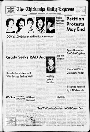 The Chickasha Daily Express (Chickasha, Okla.), Vol. 70, No. 62, Ed. 1 Thursday, April 19, 1962