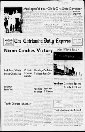 The Chickasha Daily Express (Chickasha, Okla.), Vol. 70, No. 103, Ed. 1 Wednesday, June 6, 1962