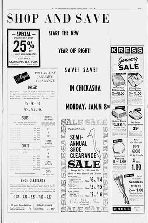 The Chickasha Daily Express (Chickasha, Okla.), Vol. 69, No. 286, Ed. 1 Sunday, January 7, 1962