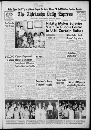 The Chickasha Daily Express (Chickasha, Okla.), Vol. 68, No. 174, Ed. 1 Tuesday, September 20, 1960
