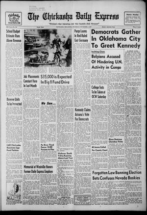 Primary view of object titled 'The Chickasha Daily Express (Chickasha, Okla.), Vol. 68, No. 212, Ed. 1 Thursday, November 3, 1960'.
