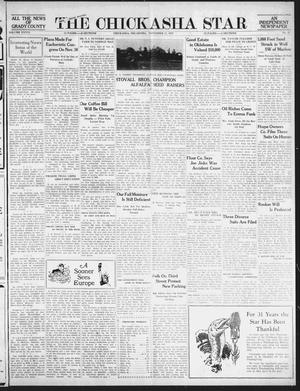 The Chickasha Star (Chickasha, Okla.), Vol. 36, No. 41, Ed. 1 Thursday, November 11, 1937